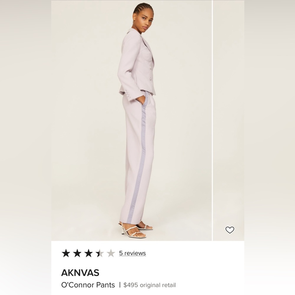 Aknvas Lavender trousers